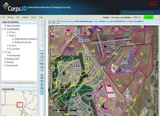 Web Based ESRI GIS application