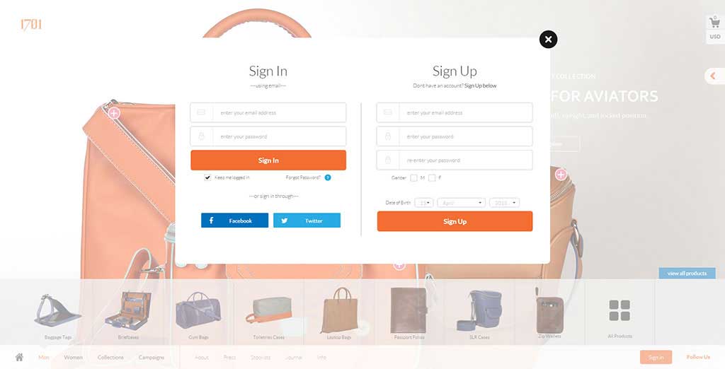 Bespoke E-commerce platform